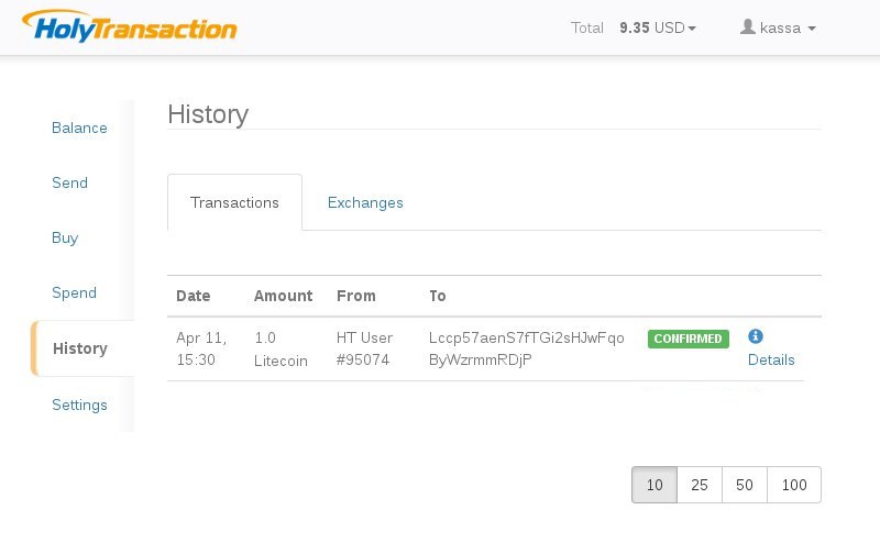 Kassa.cc is a single currency exchange. Exchange Litecoin for Perfect Money USD