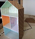 Сделала кукольный домик для любимой дочки!