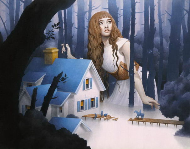 Художник Тран Нгуен (Tran Nguyen) использует рисование не как заработок или способ самовыражения, а как терапию, в результате которой он находит ответы на важные вопросы. В этот раз Тран также начал рисовать в состоянии кризиса и поиска себя, и благодаря 6 картинам смог решить стоящие перед ним проблемы.