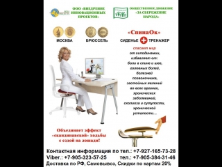 Ортопедическое сиденье-тренажер для спины