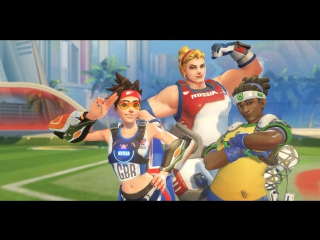 Gamanoid играет в Overwatch - Летние игры 2017, фармим сундуки с жаркими скинами в быстрых играх!