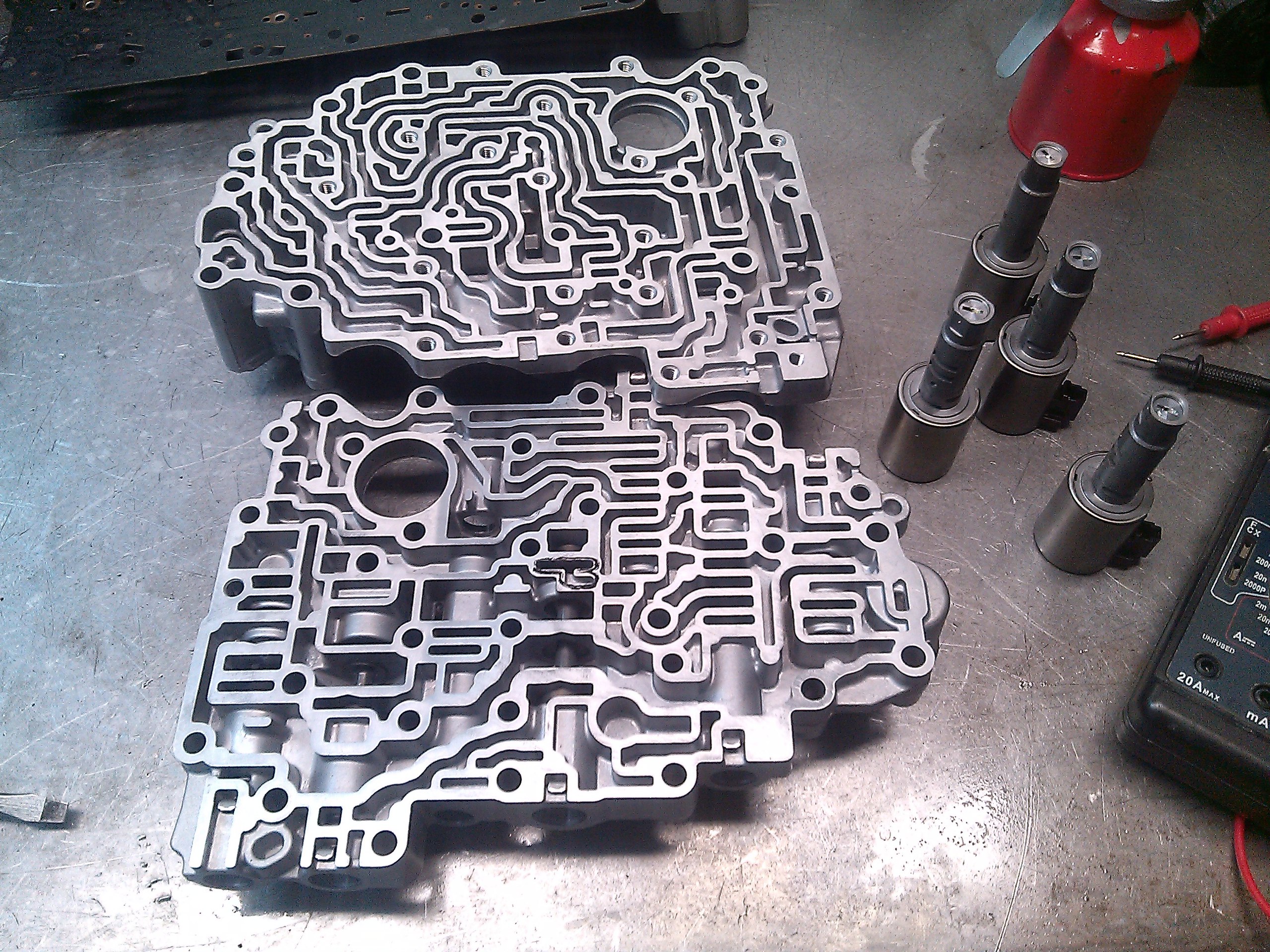 Схема гидроблока jf015e