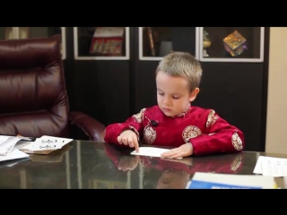 Гордей Колесов, 5 лет. А Вам слабо?! Чтение китайских стишков