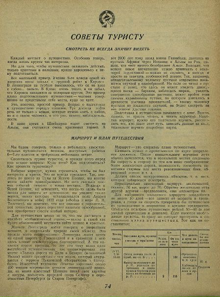 Из журнала 1939-года: