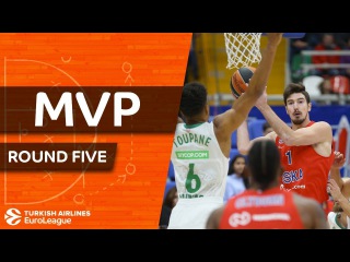 Turkish Airlines EuroLeague Regular Season Round 5 MVP: Nando De Colo, CSKA Moscow