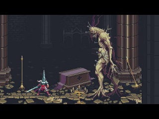 10 Minutes Gameplay BLASPHEMOUS ( Upcoming Action 2D Nintendo Switch Game )