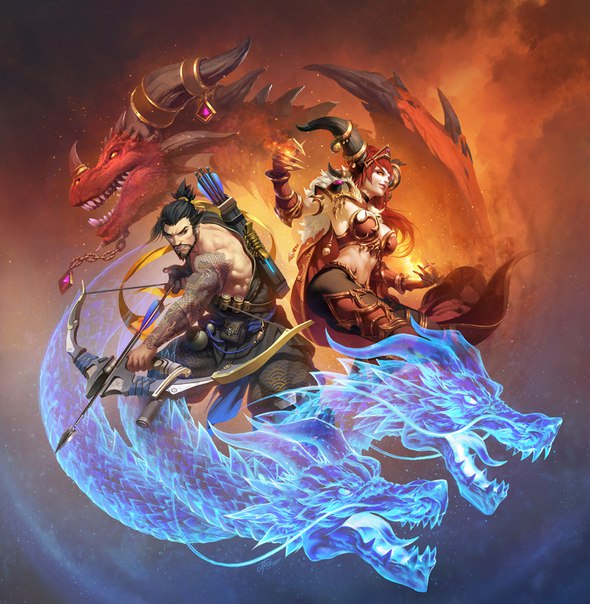 Dragons by #DmitryProzorov
