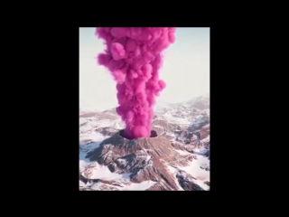Science et vie : Le volcan rose, un Fake au plus bel effet
