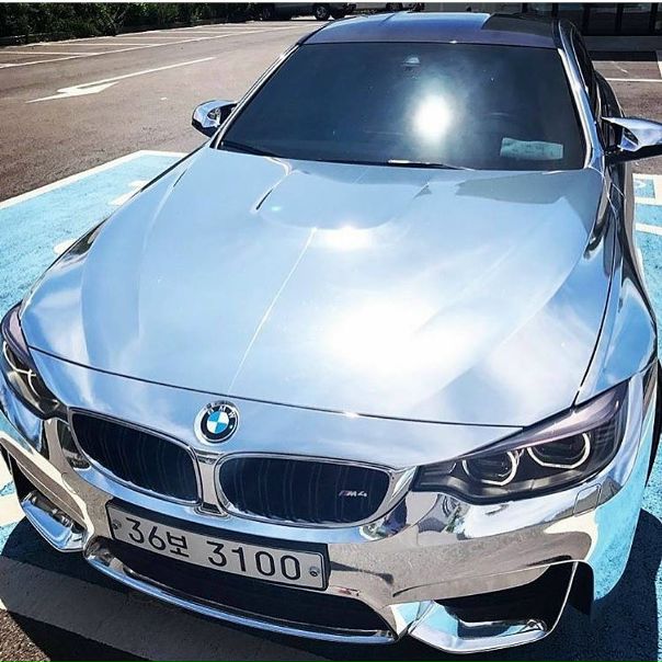 #BMW chrome ///M4