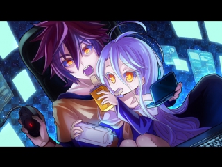 Нет игры - нет жизни (фильм) / No Game No Life Zero / Нет игры - нет жизни: Начало (Русская озвучка)