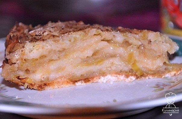Необычный яблочный пирог