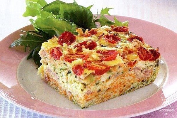 Вкуснейшая овощная запеканка