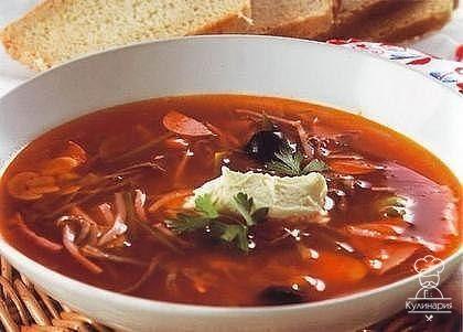МЯСНАЯ СОЛЯНКА В МУЛЬТИВАРКЕ!