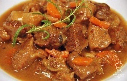 Очень вкусный гуляш