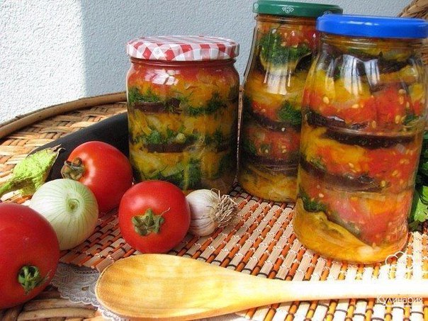 БАКЛАЖАНЫ МЕДОВЫЕ НА ЗИМУ