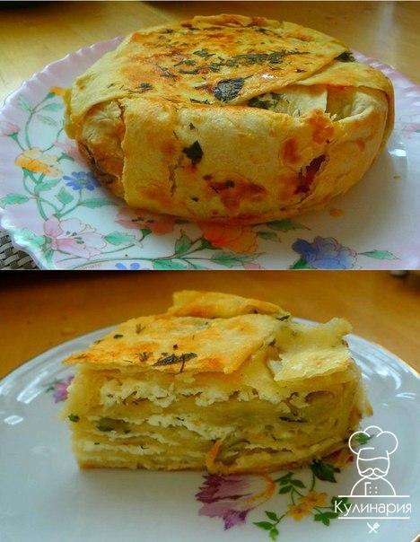 АЧМА - ГРУЗИНСКИЙ ПИРОГ С СЫРОМ В МУЛЬТИВАРКЕ