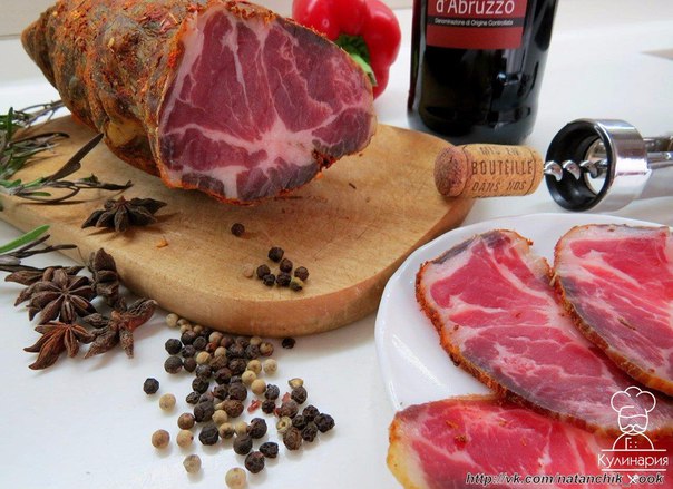 Вяленое мясо в домашних условиях