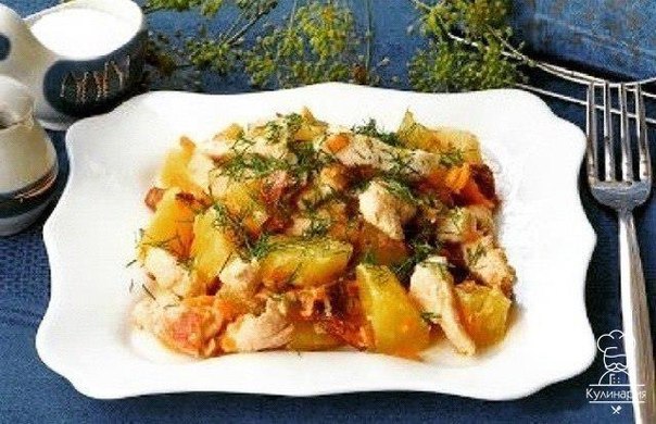 Ароматное ЖАРКОЕ ИЗ КУРИЦЫ В МУЛЬТИВАРКЕ!