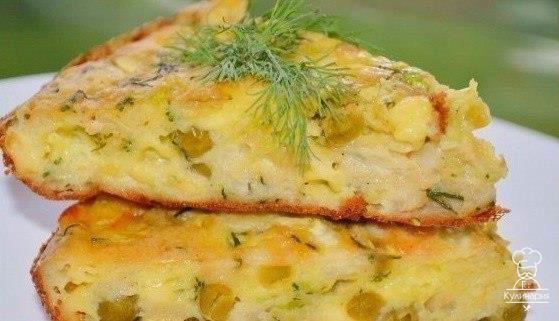 Капустная запеканка в мультиварке.
