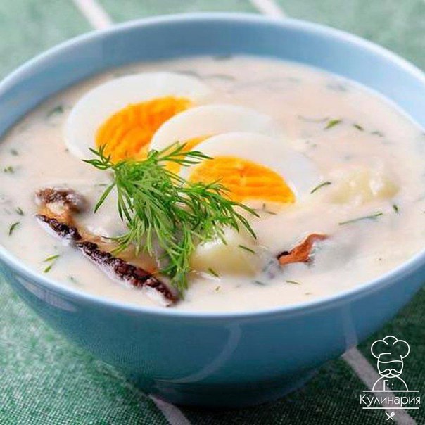 Французский куриный суп-пюре