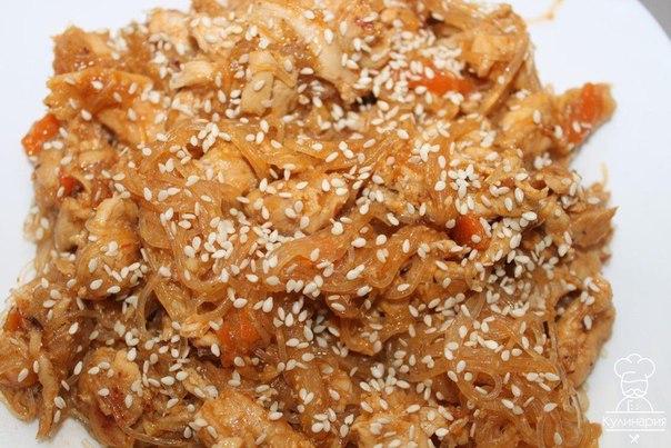 Курица в кисло-сладком соусе 