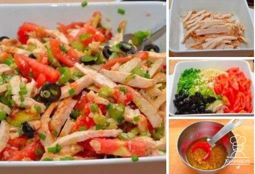 Салат из курицы
