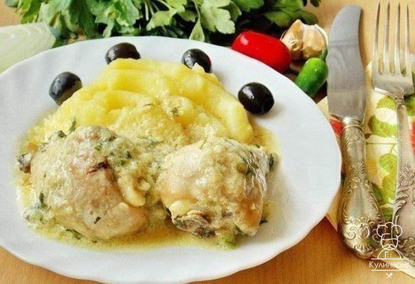 КУРОЧКА В СМЕТАНЕ В МУЛЬТИВАРКЕ!