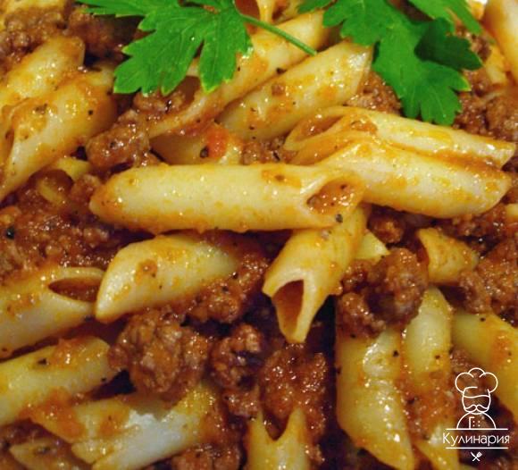 Макароны с тушенкой в мультиварке 