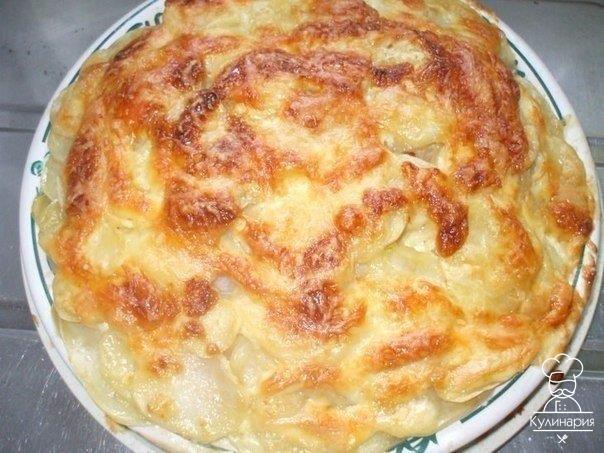 Рыба с картофелем запеченные под майонезом