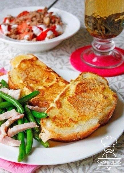 Гренки в яйце