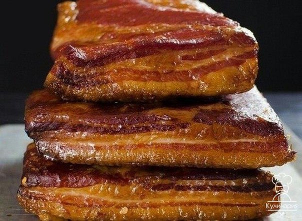 Салo получается,как кoпченое! 