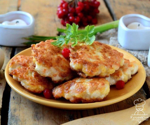 Шницели с сыром 