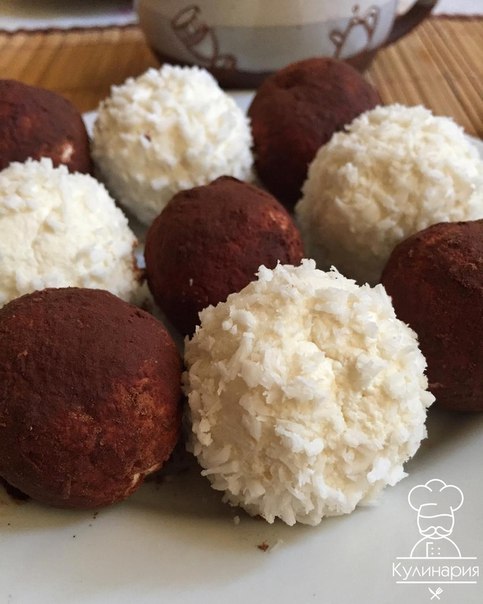 Вкуснейшие творожные конфетки-рафаэлки