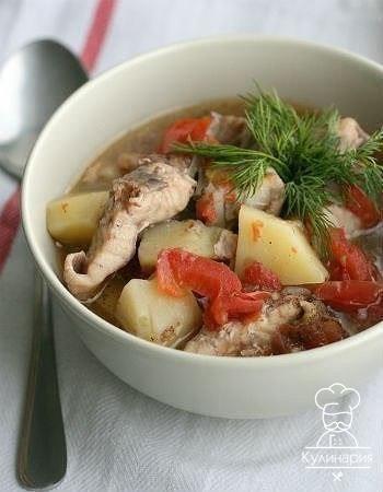 Рыба с картошкой в мультиварке