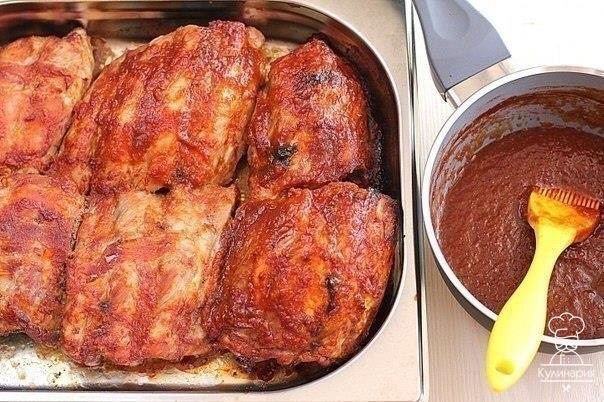 ЗАПЕЧЁНЫЕ СВИНЫЕ РЕБРЫШКИ