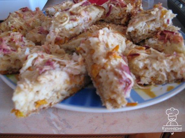 Болгаркий яблочный пирог