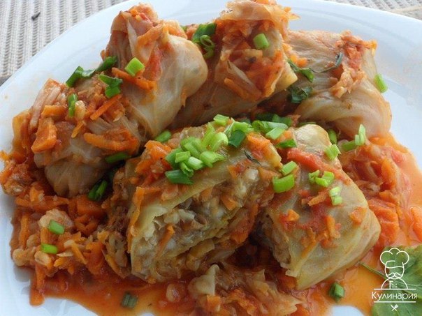 Голубцы с перловкой
