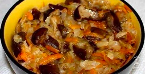 Солянка с грибами