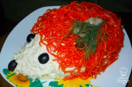 Салат Ёжик
