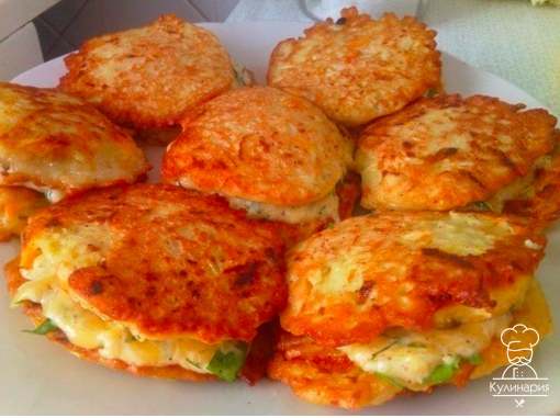Кабачковые оладьи