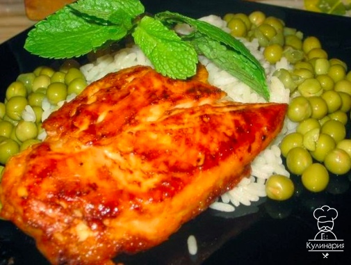 Очень нежная куриная грудка!