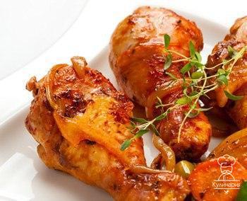 Курица со сметаной в мультиварке