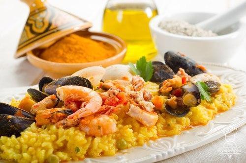 ПАЭЛЬЯ С МОРЕПРОДУКТАМИ В МУЛЬТИВАРКЕ!