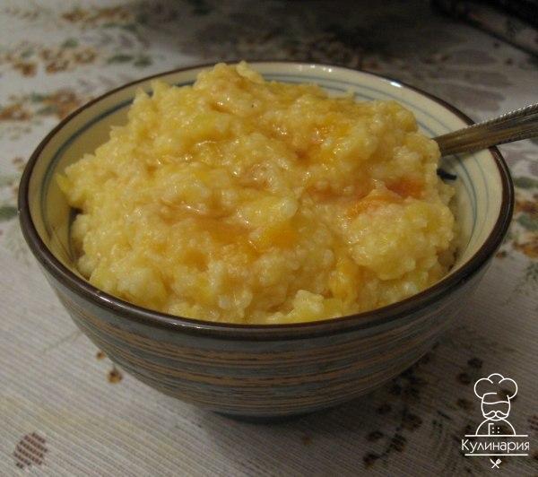 ПШЕННАЯ КАША С ТЫКВОЙ И КУРАГОЙ В МУЛЬТИВАРКЕ!