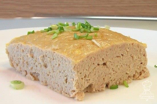 Паровое куриное суфле в мультиварке.