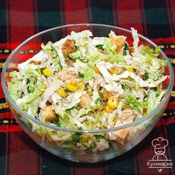 Салат из пекинской капусты без майонеза