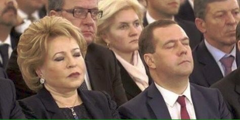 Так и знал, что Медведев спит с Матвиенко!