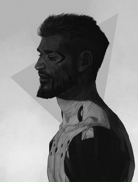 #DeusEx Adam Jensen & Augmented Corvo by #CoupleOfKooks