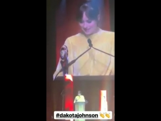 Дакота Джонсон (премия CinemaCon Big Screen Achievement AwardsЛас-Вегас)8