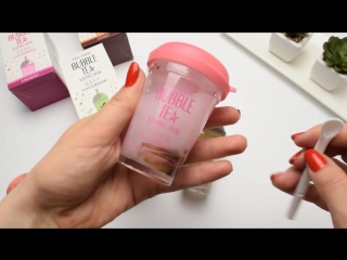 😉😉😉 серия ночных масок Etude House Bubble Tea Sleeping Pack в необычном формате. Без добавления ароматизаторов и отдушек. 💓💓💓💓💓